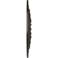 thumbnail image 4 of Ekena Millwork 18"OD x 3 1/2"ID x 1 3/8"P Warsaw Ceiling Medallion (Fits Canopies up to 3 1/2"), Hand-Painted Stone Hearth, 4 of 6