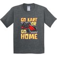 thumbnail image 3 of Inktastic Go Kart Funny Go Karting Youth T-Shirt, 3 of 5