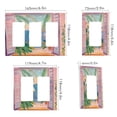 thumbnail image 2 of Yayeee Rocker Switch Wall Plate 3-Gang 6.5"x4.6" Home Decorative Outlet Cover, Pink Seaside Boat, 2 of 6
