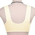 thumbnail image 4 of IFNND Womens Daisy Bra Front Button Bra Front Closure Everyday Sports Bras Comfort Wireless Cotton Bras Full Coverage Bras for Women & Girls, 4 of 5