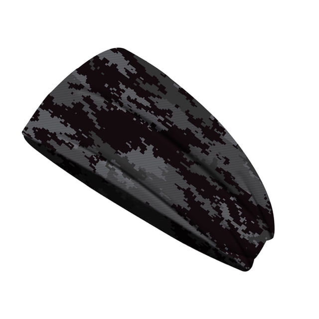 Minnieouse Diadema Camuflaje Deportes Flexible Transpirable Banda ancha para el sudor Bandas para la cabeza de alta elasticidad para correr deportivo Tipo 4 Type3 NO3 Minnieouse AP010515-04B