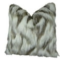 thumbnail image 1 of Plutus Tibet Faux Fox Handmade Throw Pillow, (Double sided 26" x 26"), 1 of 1
