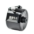 thumbnail image 1 of Visland Metal Hand Tally Counter Clicker with 4 Digit Display No Battery Required Compact Size Portable Mechanical Clicker Counter Sports Supplies, 1 of 8