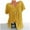 Yellow, variant on TAGOLD Womens Summer Tops,Women Plus Size Short Sleeves V-Neck Print Blouse Pullover Tops Shirt Yellow 12