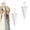 2pcs, variant on V Shaped Double-Sided Closet Organizer Hanger, 360° Easy Rotation Space Saving Rack – Double Side Hooks for Hats, Scarves, Belts, Bags & Ties