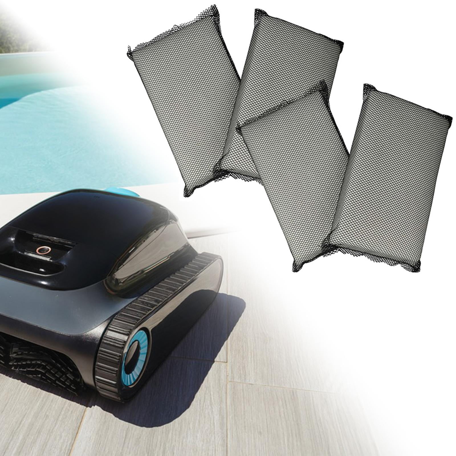 oshhni 4 Pieces Robotic Pool Cleaner Filter Pads Washable Premium Easy Installation