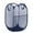 Navy Blue B, variant on Folding Laundry Hamper Freestanding Polyester Space Saving Mesh Laundry Basket Household Supplies