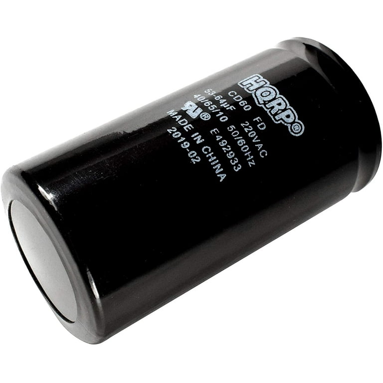HQRP 53-64uf 220V Start Capacitor works with AC Electric