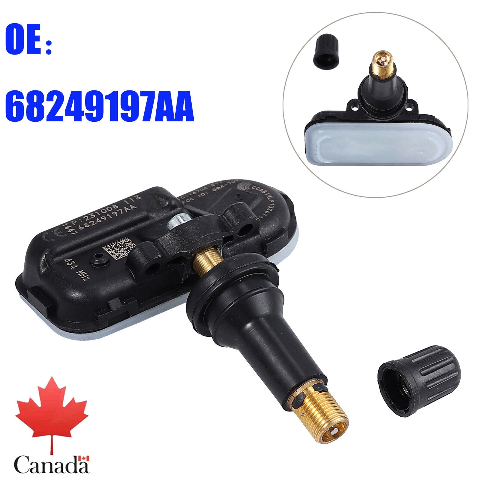 Tire Pressure Monitor Systems SET OF 4 NEW 20142018 DODGE RAM 1500