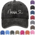 thumbnail image 4 of XIAOCHA Women's Vintage Washed Embroidered Baseball Cap Adjustable Hat Band Outdoor Party Dad Hat,Hot Pink, 4 of 4