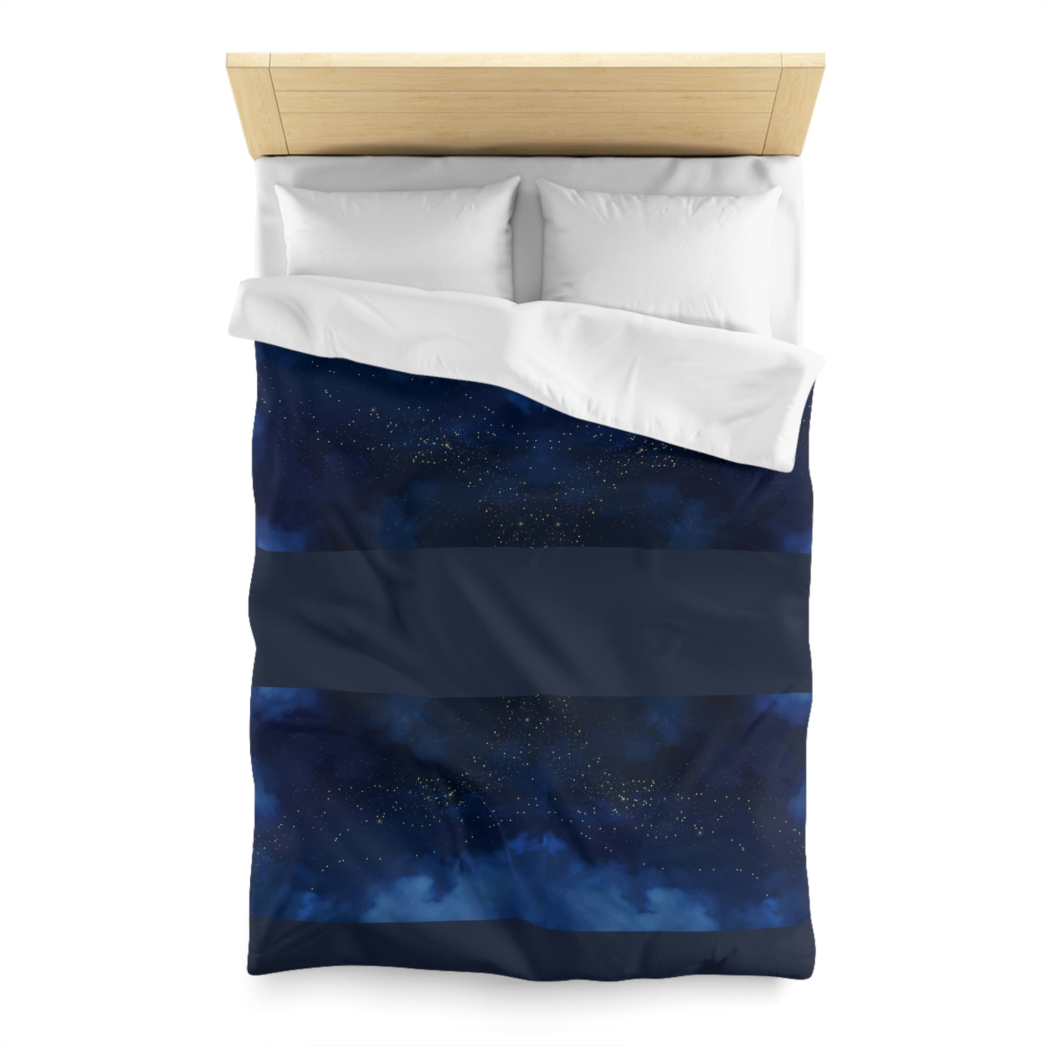 TSmartArt @ Walmart. Dark Sky. Microfiber Zip Close Duvet Cover