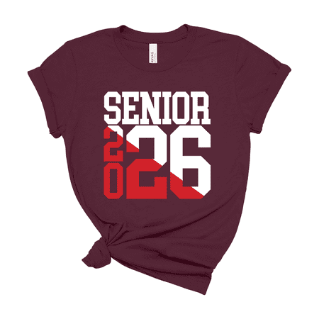 Class of 2026 Shirt Senior 2026 Graduation T-Shirt High School Grad Tee Class of 2026 Gift
