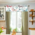 thumbnail image 4 of Coolnut Llama Cactus Windows Valance Curtains, 54x18in Double Layer Short Blackout Window Topper Treatment for Bathroom,Kitchen,Living Room,Cafe Decor,1 Panel, 4 of 6