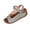 Gray, variant on Brown Womens Casual Strap Buckle Wedge Heel Sandals Fashion Comfortable Beach Slippers Pu Shoes 1Pc Without Shoe Box Heel Height 2.36 Inches Size 38 Eu Foot Length 9.45 Inches