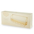 thumbnail image 7 of Twine Wall Mounted Wine Rack with Cork Holder, Home Bar Décor, Gifts, Gold, 7 of 7