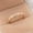 Rose Gold, variant on Gold Ring Silver Rose Gold Promise Rings Delicate Design Diamond Fashion Ring Light Luxury High Grade Ring Rose Gold Rings for Women Gold Plated Rings for Women Gold Ring(Rose Gold,7)