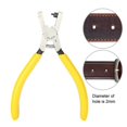 thumbnail image 3 of Hole Making Punch Pliers For Leather Belts Watch Band Holes Eyelet Tool 0. E AL, 3 of 10