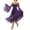 Purple, variant on YuXingFu Gothic Dresses for Women Renaissance Dress With Pocket Court Style Long Sleeved Long Dress White XXXL