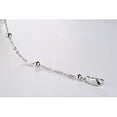 thumbnail image 2 of Nvzi Pulsera de tobillo de plata de ley 925 Tobilleras para mujer Tobillera circular Playa, 2 of 4