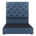 thumbnail image 2 of Box Base Cama Individual+ Cabecera Ikki Azul, 2 of 8