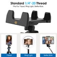 thumbnail image 5 of EEEkit Cup Holder Tablet Mount for Car, 360° Adjustable iPad/iPhone Stand Fit for 4.7–12.9" iPad Pro/Air/Mini, Galaxy Tab, Phone Holder for SUV, Truck, Car, 5 of 7