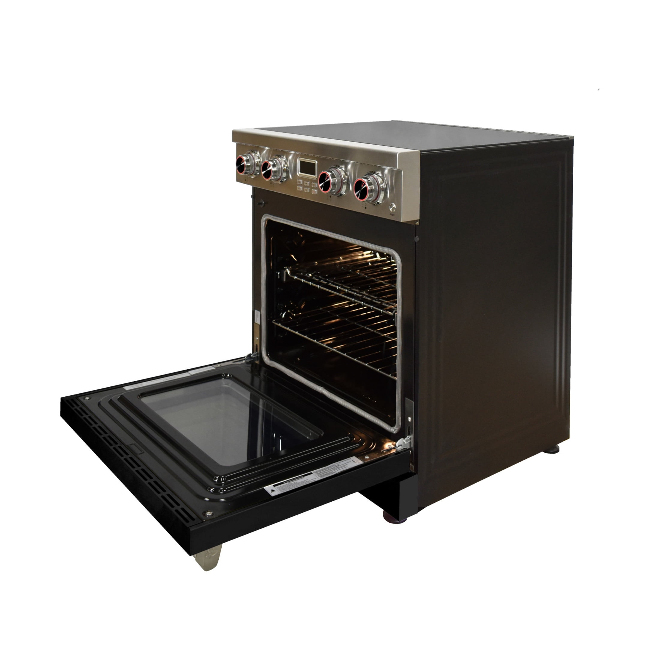 30" Electric Range w/ Black Door
