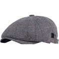 thumbnail image 3 of CoCopeaunts Newsboy Hats for Women Vintage Octagonal Newsboy Cap Artist Painter Ivy Hat Male Female Flat Cap Berets for Men, 3 of 7