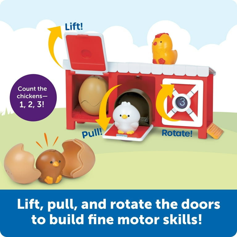 Learning Resources Hide & Cheep Chicken Coop - Toys for Toddlers
