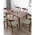 thumbnail image 5 of Sage Green Chair Seat Covers for Dining Room Stretch Chair Seat Covers Set of 4, Farmhouse Sage Green Decor Chair Seat Protector Cushion Slipcovers for Kitchen Restaurant Office, 5 of 6