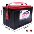 thumbnail image 2 of Lth L-34-600 12V 600 A Bci Uso Automotriz, 2 of 5