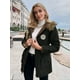 thumbnail image 4 of Chaqueta Gruesa Con Capucha De Lana De Algodón Para Mujer, 4 of 8