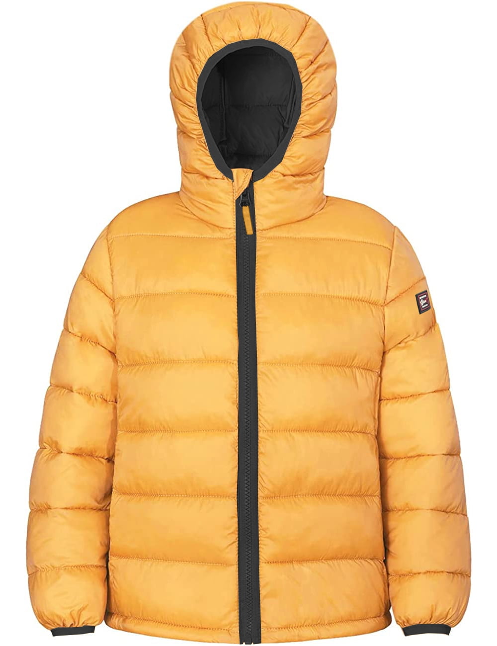 Beautiful Giant Toddler Lightweight Down Warm Puffer Jacket Hooded Winter Coat for Kids Unisex