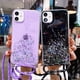 thumbnail image 2 of Luxury Sling Chain Necklace Soft Case For iPhone 14 13 12 11 Pro Max X XR Xs 6 7 8 Plus Mini Lanyard Glitter Clean Cover Case xuanjing unisex, 2 of 2