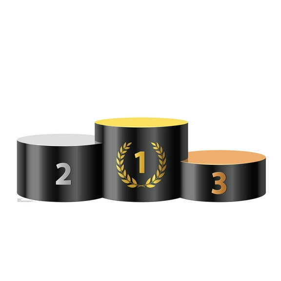 Advanced Graphics Standing Podium, Multicolor