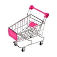thumbnail image 1 of Jouets de Simulation Mini Chariot de Magasinage pour Bébés et Enfants, Chariot à Main, Panier de Rangement de Supermarché, Chariot Jouet, 1 of 3