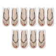 thumbnail image 4 of lionlar Chaussettes Imprimé Manucure Cadeau Invisibles pour Course Yoga Noël, 4 of 8