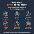 thumbnail image 6 of Generac GP9500E 9,500-Watt Tri Fuel Electric-Start Portable Generator with CO-Sense,CARB, 6 of 9