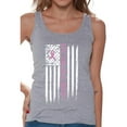 thumbnail image 1 of Awkward Styles Support American Flag Tank Top for Women Pink Ribbon USA Flag Tanks Breast Cancer Awareness Shirts for Women Breast Cancer Tank Top Gifts for Cancer Survivor Women's Pink Ribbon Support, 1 of 4