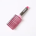 thumbnail image 1 of Cerdas de cerdo peine curvo grande forma esponjosa peine masaje pelo liso cabello rizado co Abanopi Peine, 1 of 5