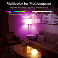 thumbnail image 5 of DAYBETTER Smart Light Bulbs,Wifi Color Changing LED Light Bulbs,Compatible with Alexa & Google Assistant,A19, 800 Lumens, 4 Pack, 5 of 7