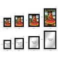 thumbnail image 4 of IBA Indianbeautifulart Lord Gautam Buddha In Meditation Poses Digital Prints Poster With Frame For Living Room Home Decor Religious Frame Wooden Frame For Wall Decor, 4 of 7