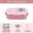 Pink, variant on TIHLMK Bento Boxes Stainless Steel Lunch Soup Bowl with Spoon & Chopsticks 3 Compartments Lunch Container Food Storage Box