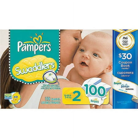 Pampers Swaddlers Olympics Super Pk Sz2
