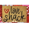 thumbnail image 1 of Valentine's Day Welcome Floor Mat for Holiday Decorations Non- Indoor Outdoor Polyester Entryway Rug, 1 of 3