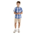 thumbnail image 2 of U.S. Polo Assn. Short Sleeve Button-Up Shirt for Boys, Sizes 4-18, 2 of 5