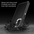 thumbnail image 6 of Petocase for Samsung Galaxy S20 Case,Shockproof Dust/Drop Proof 3-Layer Full Body Protection [Without Screen Protector] Rugged Heavy Duty Durable Case,Black/Grey, 6 of 7