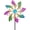 B-colorful-1pcs, variant on Metal Wind Spinner Outdoor, Kinetic Pinwheel Wind Sculpture with Stake, Small Garden Windmill for Patio Yard Lawn Art Decor