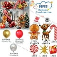 thumbnail image 3 of Kit de guirnaldas de globos navideños para decoraciones, muletas, bastones de caramelo, globos rojos y verdes, cadena de globos para Navidad y Año Nuevo, suministros para cumpleaños, 3 of 5