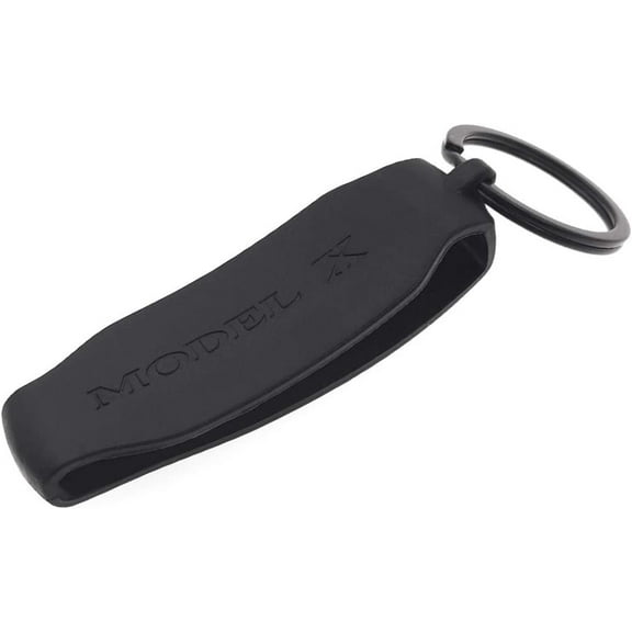 Tesla Model X Key Fob Cover Shell Protector Case Holder, Black, 2016-2025