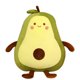 thumbnail image 3 of Peluche de aguacate Kawaii de 50/65/85CM para niña, muñeco de peluche de dibujos animados, almohada de cojín de fruta, muñeco de peluche suave, regalo para bebé, 3 of 5